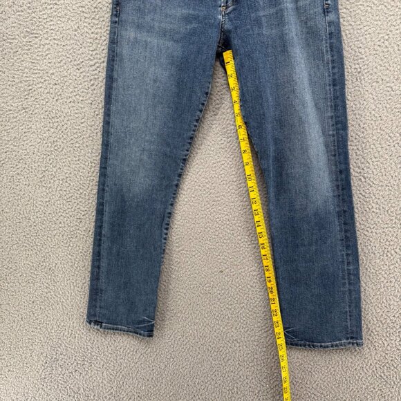 Citizens of Humanity Emerson Jeans Womens Blue Slim Boyfriend Button Fly Size 27 - Picture 13 of 14